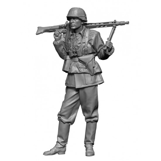 1/48 WWII German MG42 Gunner