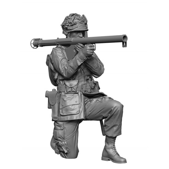 1/35 WWII US Para Bazooka Gunner