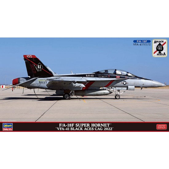 1/72 F/A-18F Super Hornet 'VFA-41 Black Aces Cag 2022'