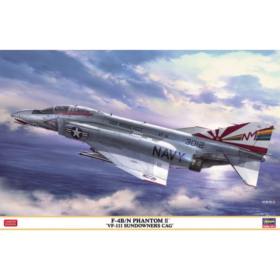 1/48 Modern US Jet Fighter F-4B/N Phantom II "VF-111 Sundowners Cag"