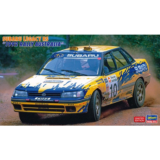 1/24 Japanese Race Car Subaru Legacy Rs "1992 Rally Australia"