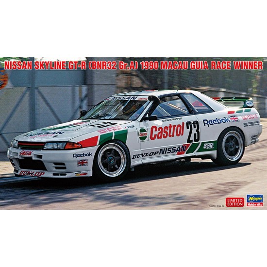 1/24 Nissan Skyline Gt-R [Bnr32 Gr.A] 1990 Macau Guia Race Winner