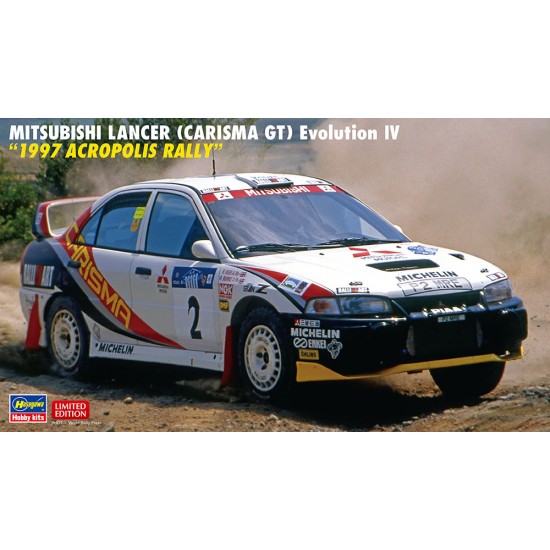 1/24 Mitsubishi Lancer(Carisma Gt) Evolution IV "1997 Acropolis Rally"