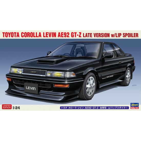 1/24 Toyota Corolla Levin AE92 GT-Z Late Version with Lip Spoiler