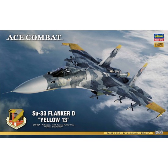 1/72 Sukhoi Su-33 Flanker D "Ace Combat Yellow 13"