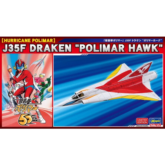 1/72 [Hurricane Polimar] J35F Draken ''Polimar Hawk'' Jet Fighter SP584