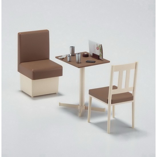 1/12 (FA07) Family Restaurant Table/Chair