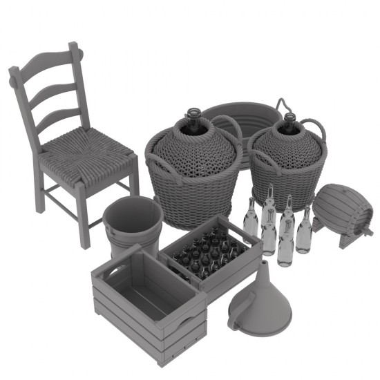 1/35 WWII Italian Farm House Accessories Vol.2