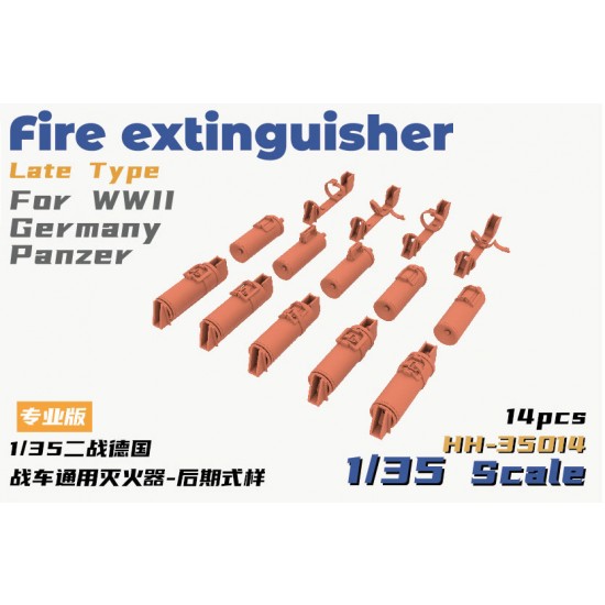 1/35 WWII German Panzer Fire Extinguisher Late Type