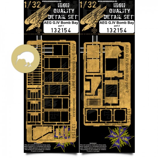 1/32 AEG G.IV Bomb Bay for Wingnut Wings kit
