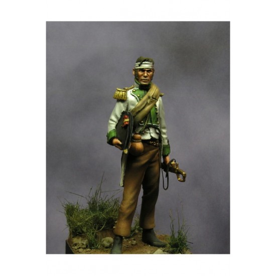 54mm Scale Spanish Officer Reg Burgos 1811