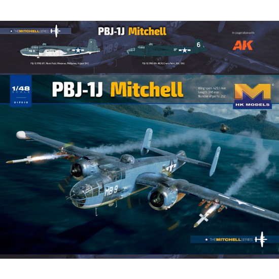 1/48 B-25 PBJ-1J Mitchell Medium Bomber