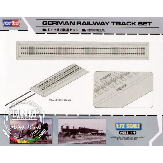 1/72 German Railway Track Set