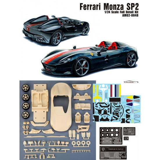 1/24 Ferrari Monza SP2 Resin Kit