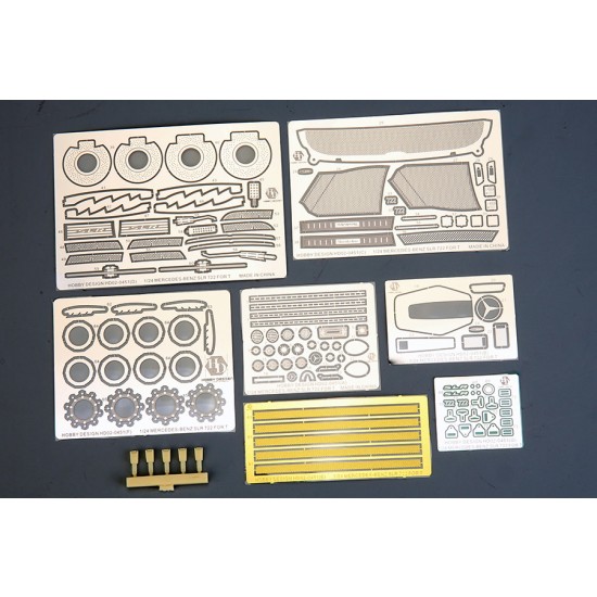 1/24 Mercedes-Benz SLR Mclaren 722 Detail-up Set For Tamiya kit #24290