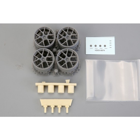 1/24 18" BBS F1-R Centre Lock Wheels (3D Print)