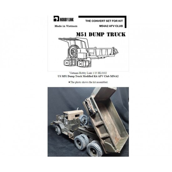 1/35 M51 Dump Truck Conversion Set for AFV Club M54A2 kit