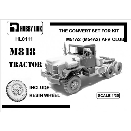 1/35 M818 Conversion Set for AFV Club M54A2 kit