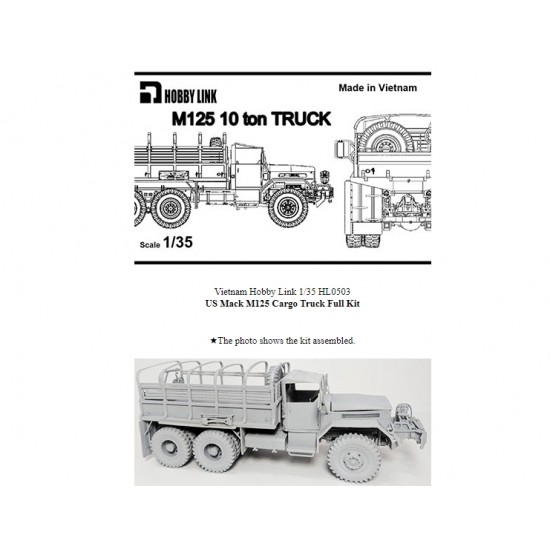 1/35 US Mack M125 Cargo Truck Full Resin kit