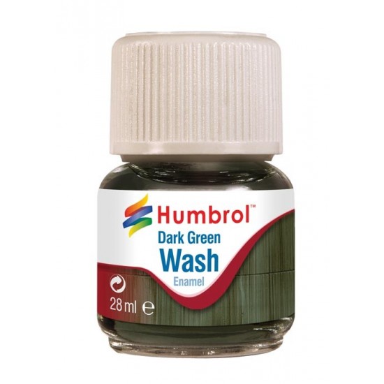 Enamel Wash Dark Green 28ml