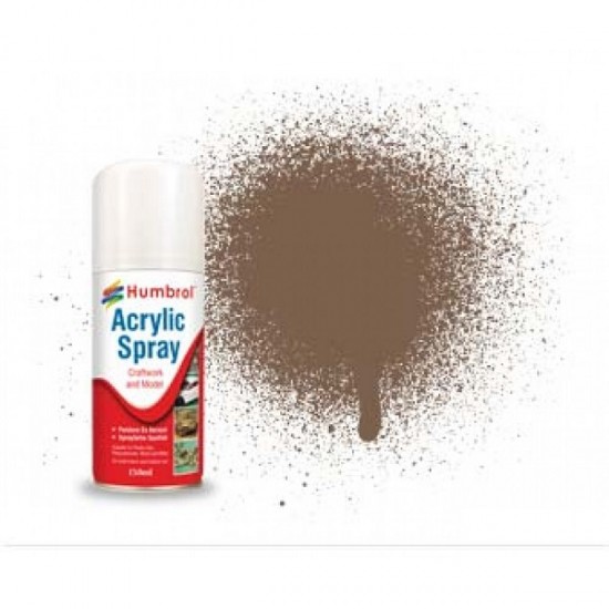 Acrylic Spray Paint - No.29 Dark Brown (150ml)