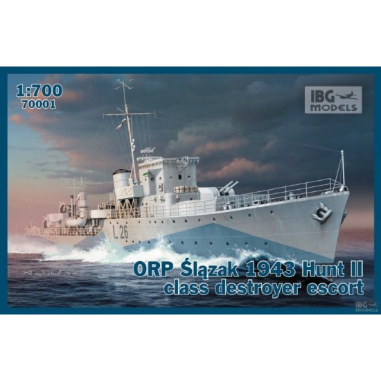 1/700 ORP SLAZAK 1943 Hunt II class Destroyer