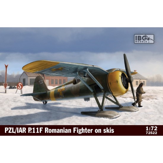 1/72 PZL/IAR P.11F Romanian Fighter on skis