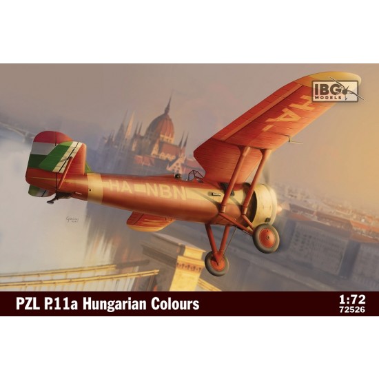 1/72 Hungarian Colours PZL P.11a