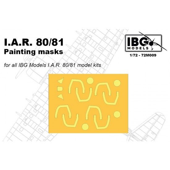 1/72 I.A.R. 80/81 Fighter Paint Masks