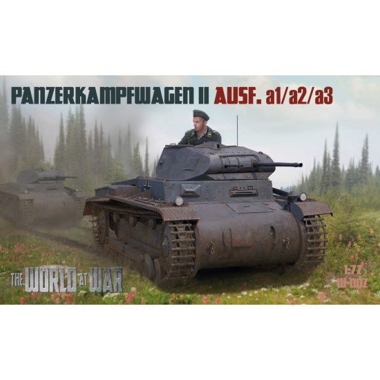 1/72 Panzerkampfwagen II Ausf. A1/2/3 [World At War]