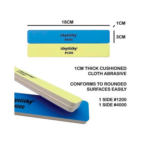 Polishing Sticks (#1200 #4000)