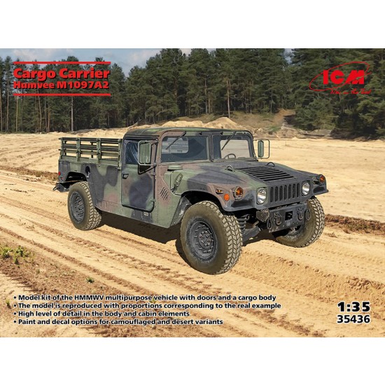 1/35 Cargo Carrier Humvee M1097A2