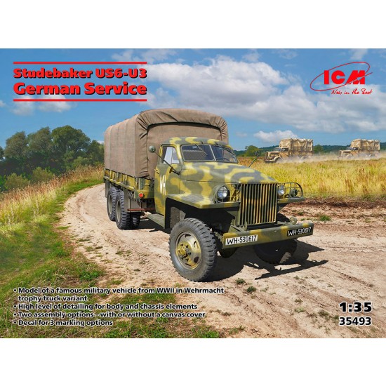 1/35 Studebaker US6-U3 in German Service