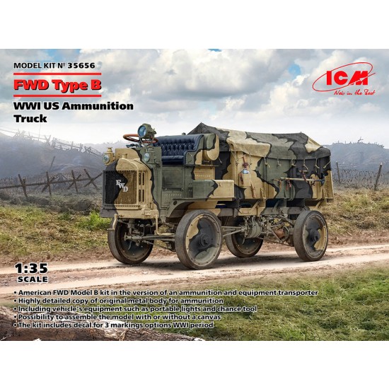 1/35 FWD Type B - WWI US Ammunition Truck