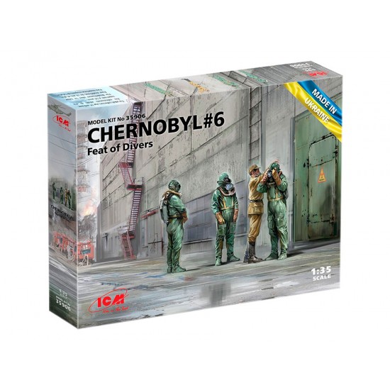 1/35 Chornobyl #6 Feat of Divers (4 figures)