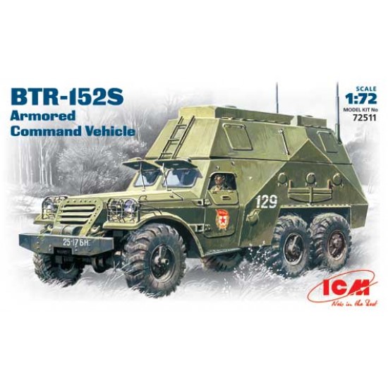 1/72 Soviet Armoured Command Vehicle BTR-152S