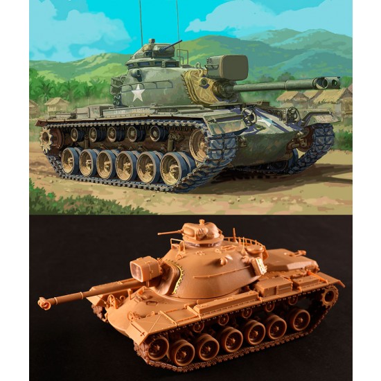 1/35 M48A3 MBT Main Battle Tank