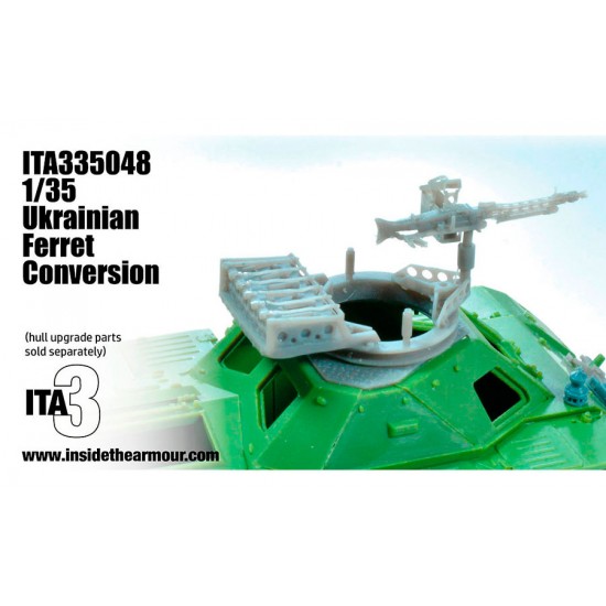 1/35 Ukrainian Ferret Turret Conversion (low profile version) for Airfix kits