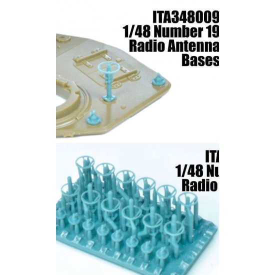 1/48 WWII British Number 19 Antenna Bases