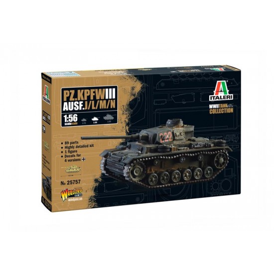 1/56 Pz.Kpfw. III Ausf. J/L/M/N Medium Tank