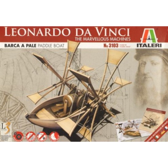 Leonardo Da Vinci The Marvellous Machines - Paddle Boat