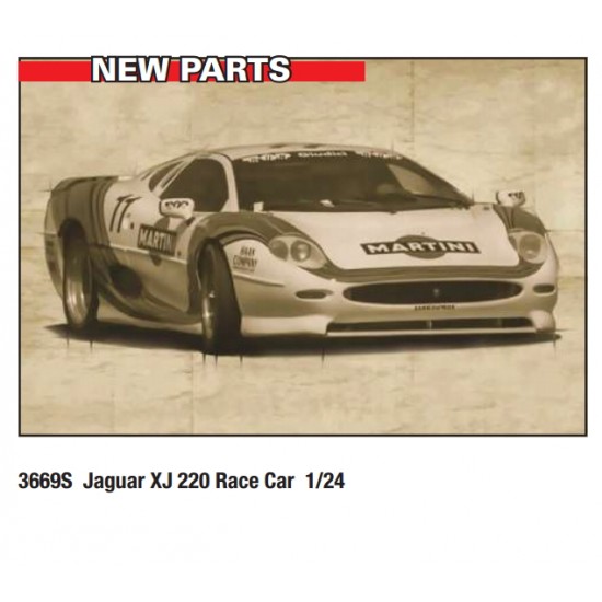 1/24 Jaguar XJ 220 Race Car