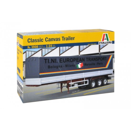 1/24 Classic Canvas Trailer 40ft