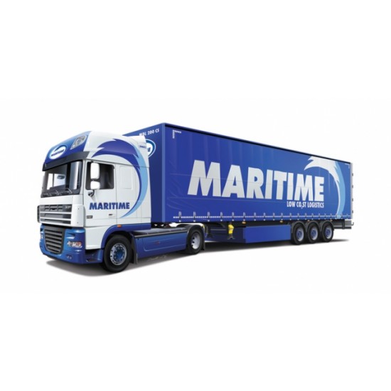 1/24 DAF XF 105 and Trailer "Maritime Transport"