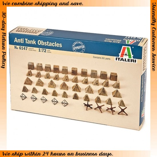 1/72 Antitank Obstacles