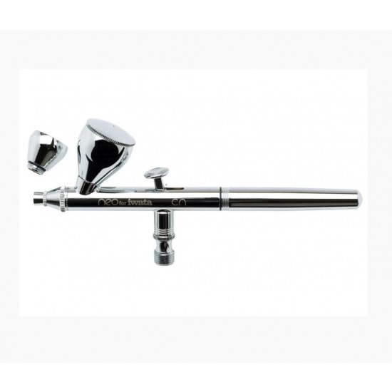 Neo Series Gravity Feed 0.35mm Dual Action Airbrush with 3ml and 7ml Cups