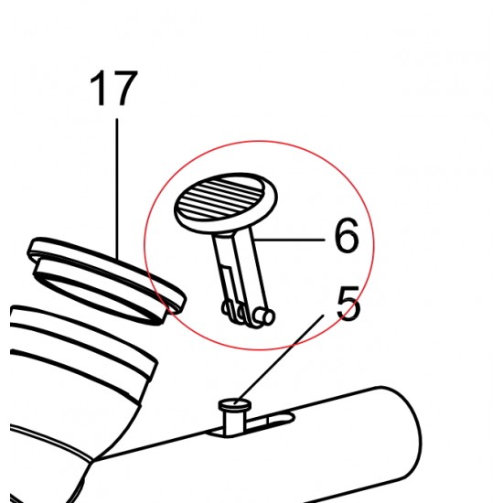 Main Lever Trigger/Push Button for Sparmax Airbrush SP35