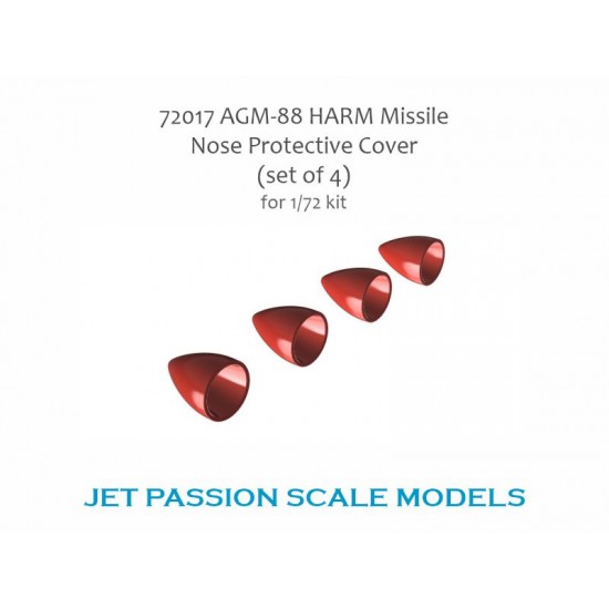 1/72 AGh1-88 Harm Missile Nose Protective Cap (4pcs)