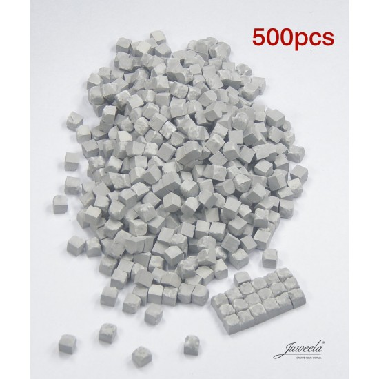 1/32, 1/35 Separate Cobblestone Pavers (loose,0.05x0.05x0.05 cm, 500pcs)