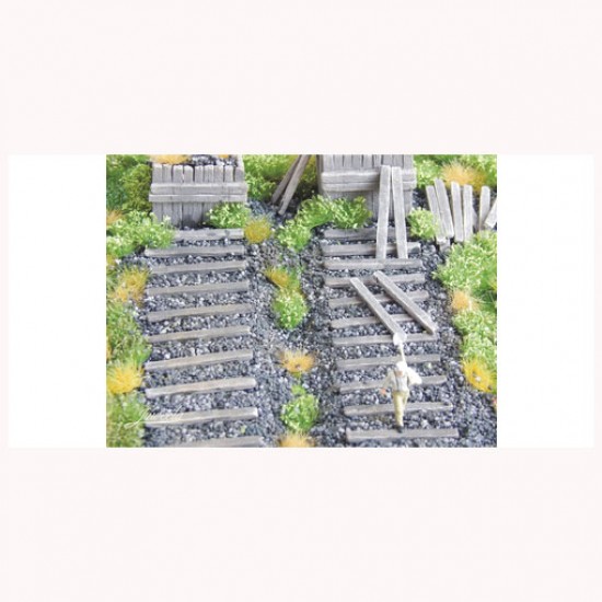 1/87 (HO scale) Old Railway Thresholds (20g)